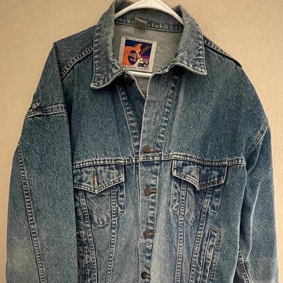 Original Jean Jacket HARD ROCK HOTEL Las Vegas XL - Picture 1 of 6